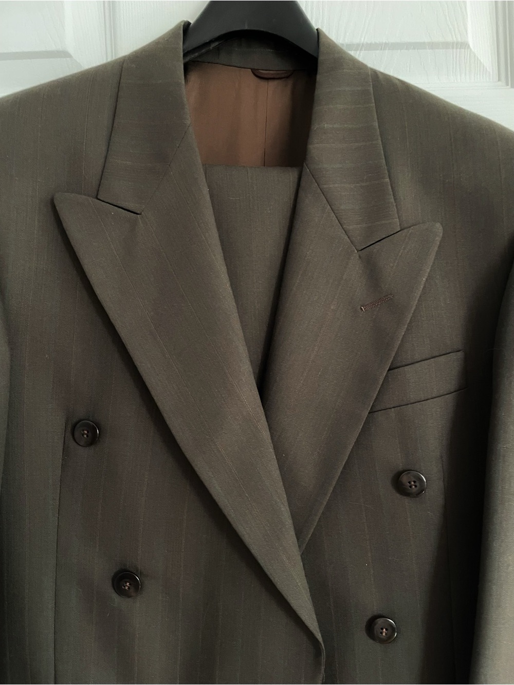 Men's Blazer in Dark Chocolate Brown